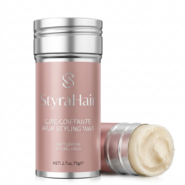 Cire coiffante Styra Wax Stick - format stick compact anti-frisottis