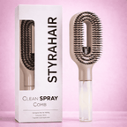 Brosse Styra Magic coloris beige - démêlante anti-frisottis - photo produit 3
