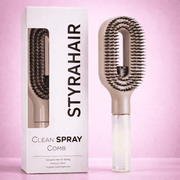 Brosse Styra Magic coloris beige - démêlante anti-frisottis