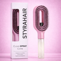 Styra Magic – 2-in-1 Hair Styling Brush with Integrated Spray