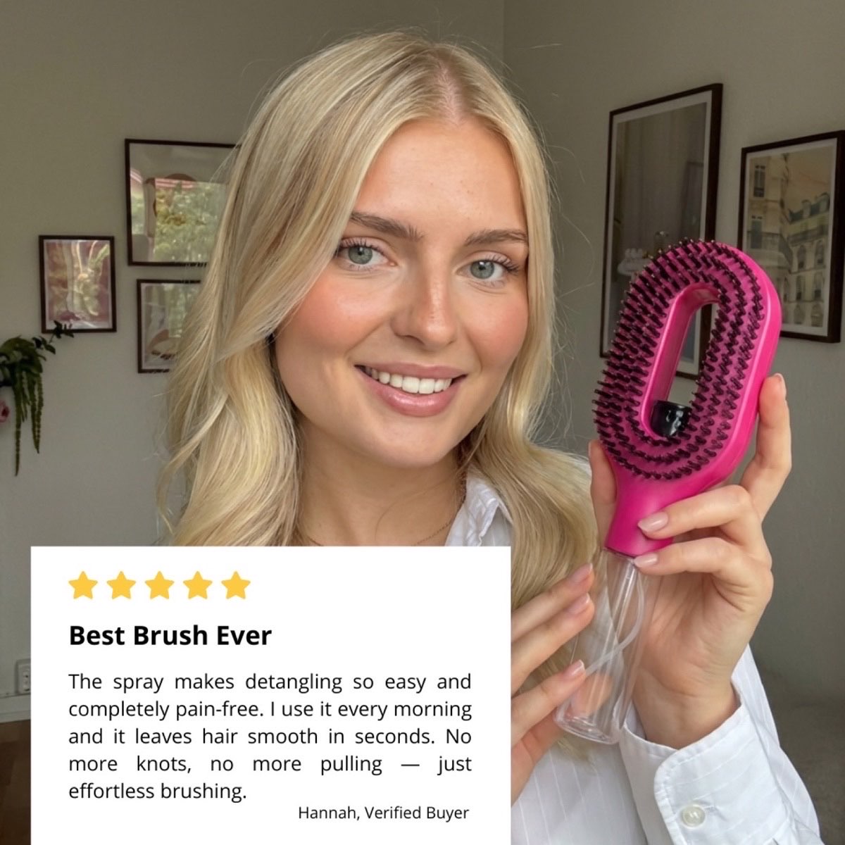 Brosse cheveux avec spray hydratant intégré : pour qui, pour quels cheveux ? - blog StyraHair France